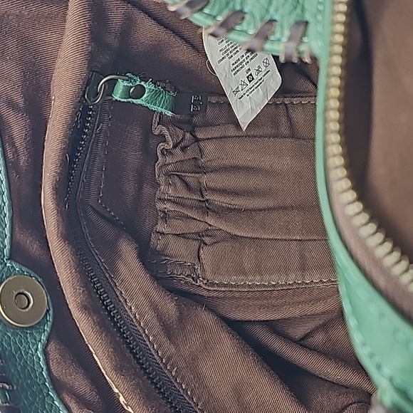 STS Ranchwear Forest Green Leather Purse with Concealed Carry Pocket - Picture 9 of 9